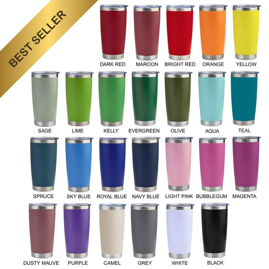 20oz Stainless Steel Hot/Cold Tumblers