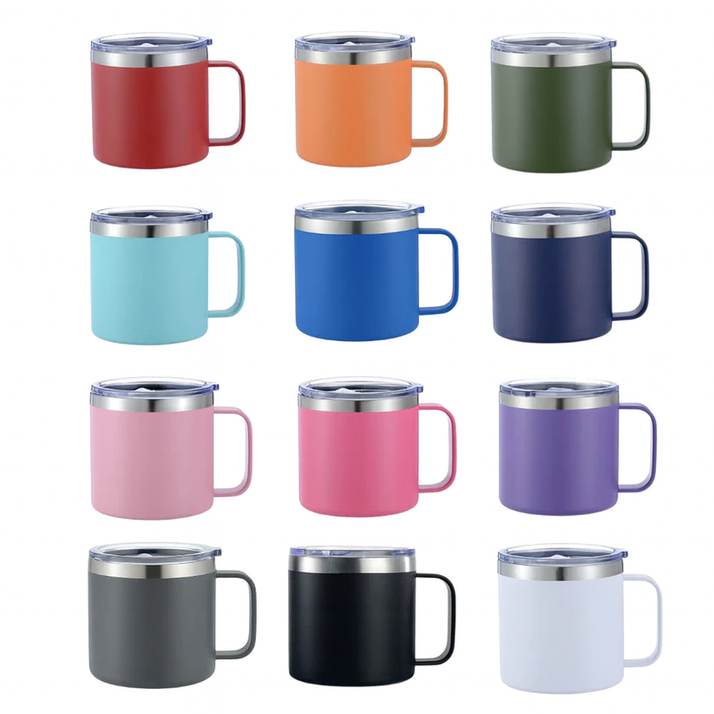 14oz Stainless Steel Coffee Mug