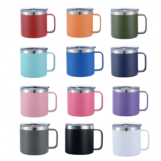 14oz Stainless Steel Coffee Mug