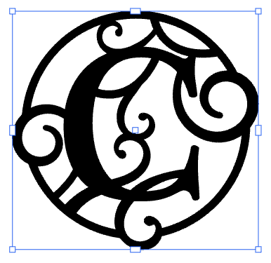 Monogramed 17" Wall Art