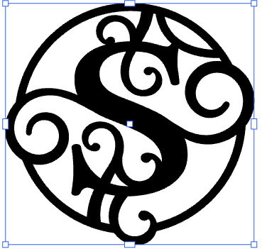 Monogramed 17" Wall Art